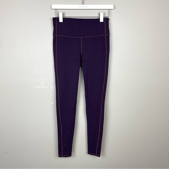 Athleta Purple/Maroon Leggings Size S - Picture 2 of 5